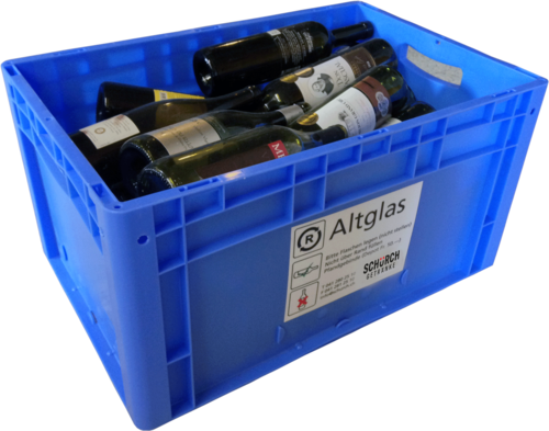 Recycling-Box für Glasentsorgung
(leihweise)
