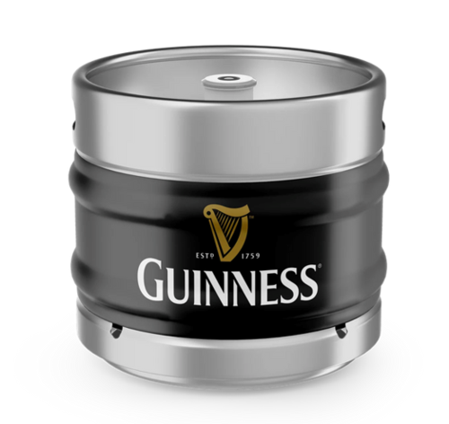 Guinness im Container
--> Kilkenny - Guinness Zapfkopf 
--> nur Aligal 13 verwenden