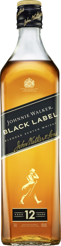 Whiskey J. Walker Black Label 12 year
Blended Scotch