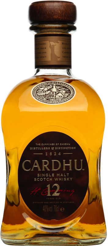Whiskey CARDHU Highland Single Malt 12 years