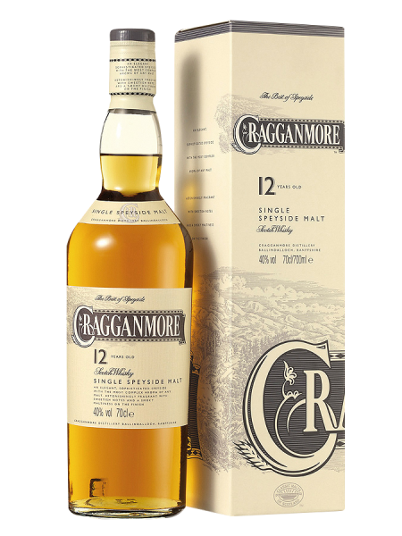 Whisky CRAGGANMORE 
12 years Highland Single Malt