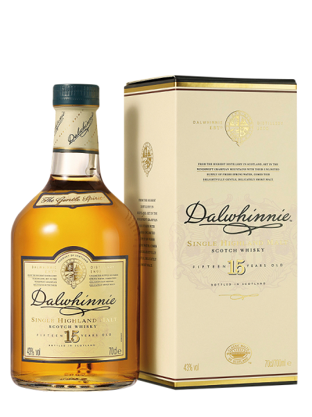 Whisky DALWHINNIE 15 years Highland 
Single Malt