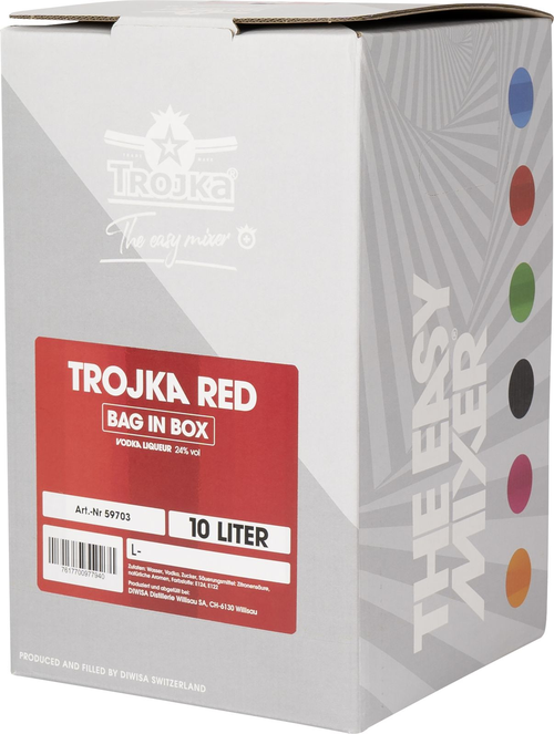 TROJKA Vodka Red *