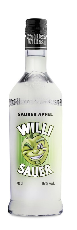 Saurer Apfel Likör Willi Sauer