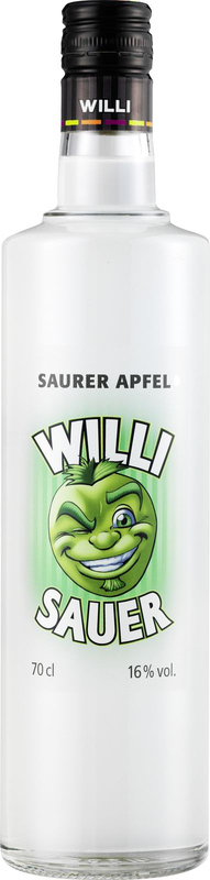 Saurer Apfel Likör Willi Sauer