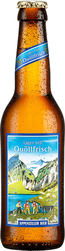 Appenzeller Quöllfrisch hell Lagerbier