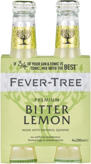 Fever Tree Bitter Lemon 4er-Pack (Festlieferung: nur ganze
Packungen retour)