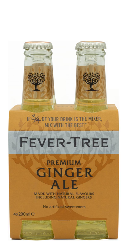 Fever Tree Ginger Ale 4er-Pack (Festlieferung: nur ganze
Packungen retour)