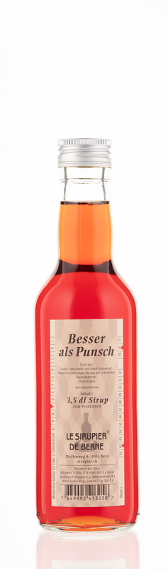 Besser als Punsch Sirup 
Le Sirupier de Berne *