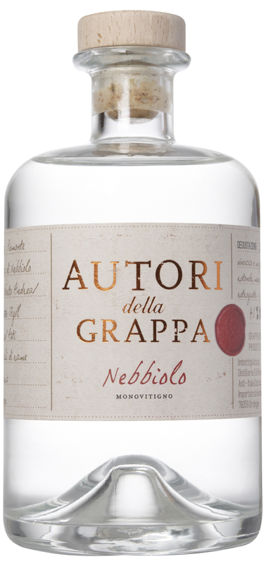 Grappa Autori Nebbiolo Erbaluna Bio weiss