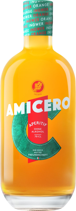 Aperitif Amicero alkoholfrei 
Ingwer-Orangen