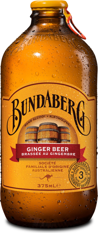 *Bundaberg Ginger Beer
alkoholfrei 