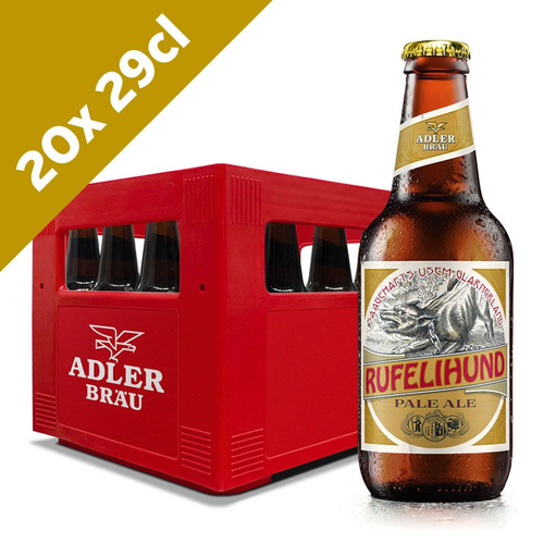 Adler Bräu Rufelihund 6-Pack *
Pale Ale