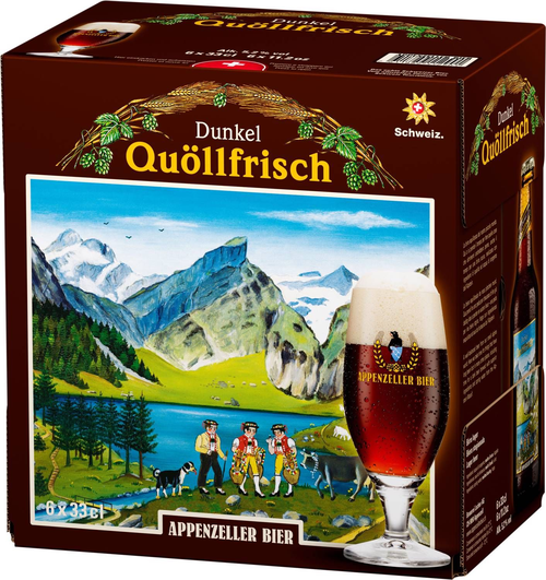 Appenzeller Quöllfrisch dunkel 6-Pack