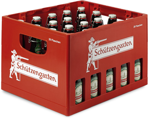 Schützengarten Klosterbräu Amber Bügel *