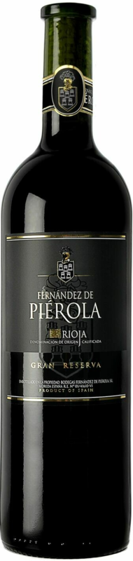 Pierola Rioja Gran Reserva DOCa 
Bodega Fernandez de Pierola