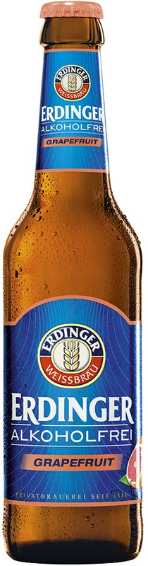 Erdinger Weissbier alkoholfrei Grapefruit 