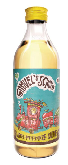 Samuel's Schorle
Apfel Pfefferminze-Quitte