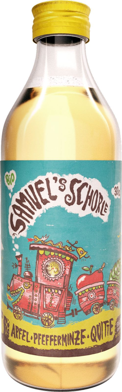 Samuel's Schorle
Apfel Pfefferminze-Quitte