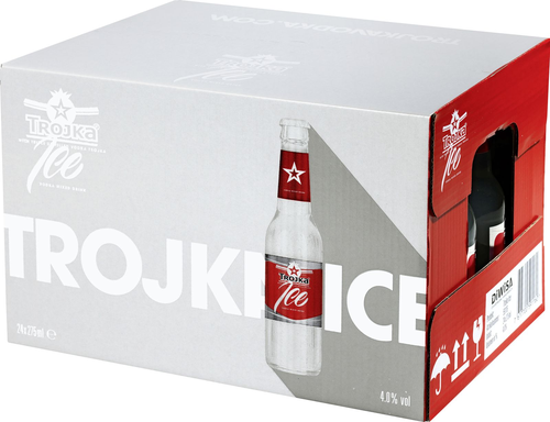 Trojka ICE Vodka Mix *
(Festlieferung: Rücknahme nur ganze Kartons)