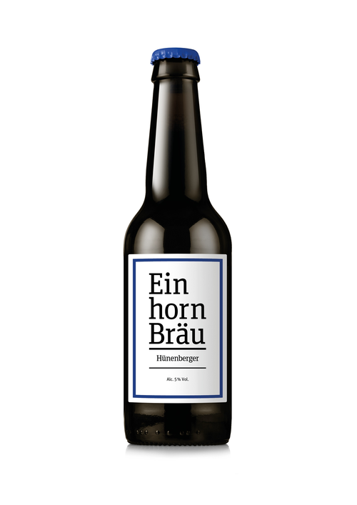 Einhorn Bräu Hünenberger Lager unfiltriert 