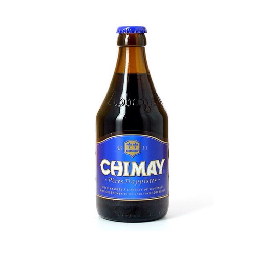 Chimay Brune 
Obergärig dunkel (blau)