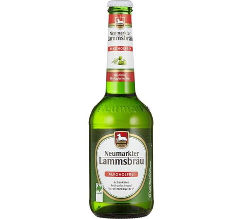 Neumarkter Lammsbräu
Glutenfrei alkoholfrei BIO 