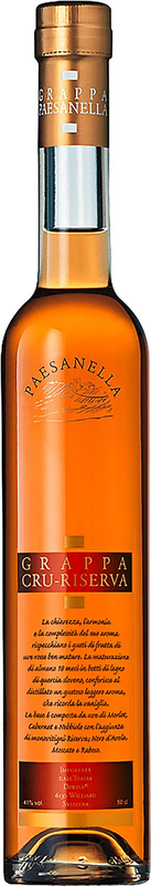 Grappa Paesanella Cru-Riserva 