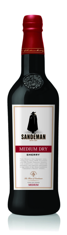 Sherry Med. Dry Sandeman *