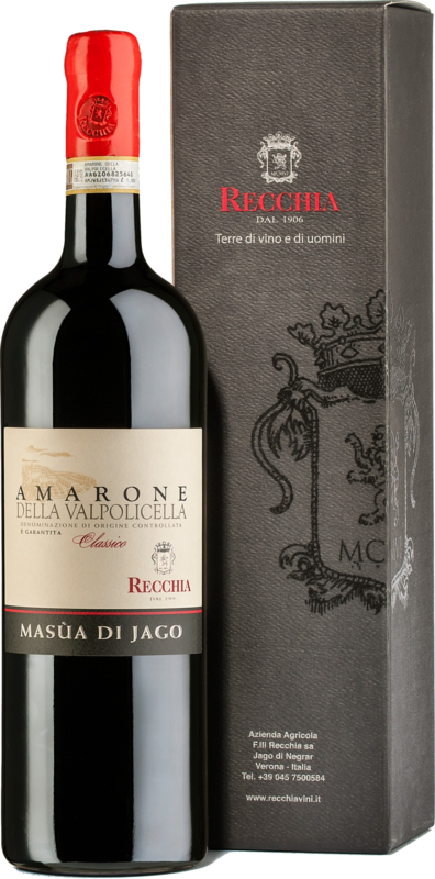 Masua di Jago Amarone della Valpolicella DOC *
Azienda F.lli Recchia