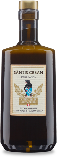 Säntis Cream Likör 
Edition Marwees *