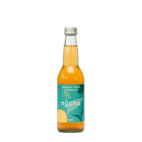 NYCHA Kombucha Pure 
Kann Restalkohol enthalten 0.6%