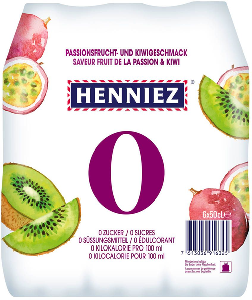 HENNIEZ 0Kcal Passion-Kiwi *