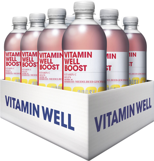 Vitamin Well Boost 
Himbeer-Heidelbeer