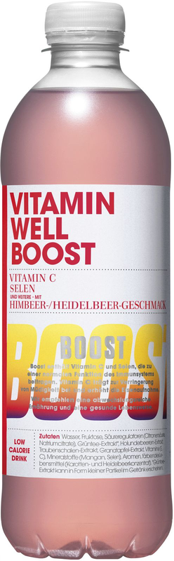 Vitamin Well Boost 
Himbeer-Heidelbeer