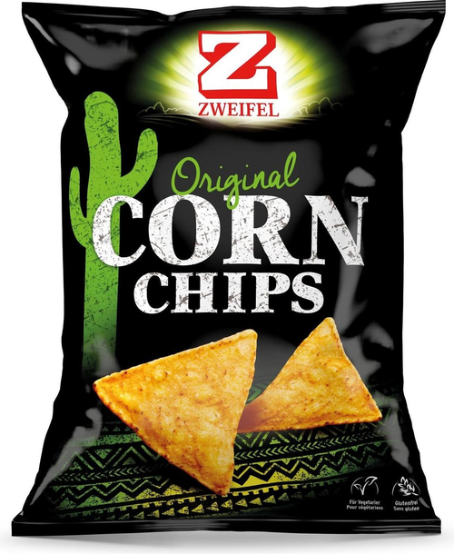 Zweifel Corn Chips Original 125 g 
(Festlieferungen: keine Rücknahme)
 