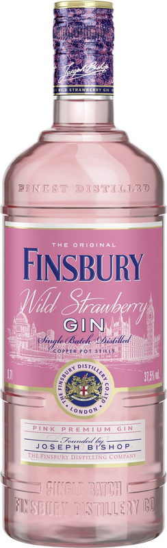 Finsbury Gin Wild Strawberry Pink 