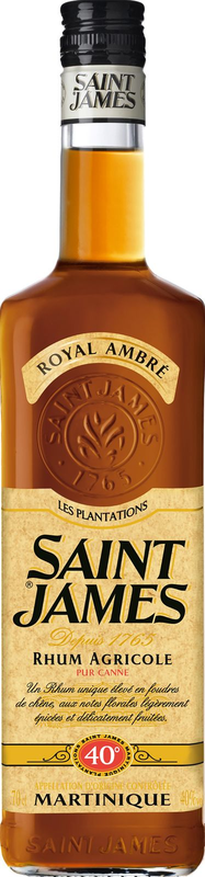 Rhum Saint James Agricole Royal Ambre 