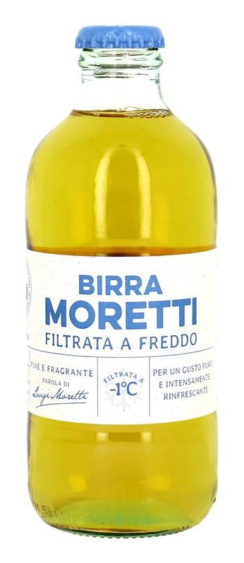 Birra Moretti Filtrata a freddo 