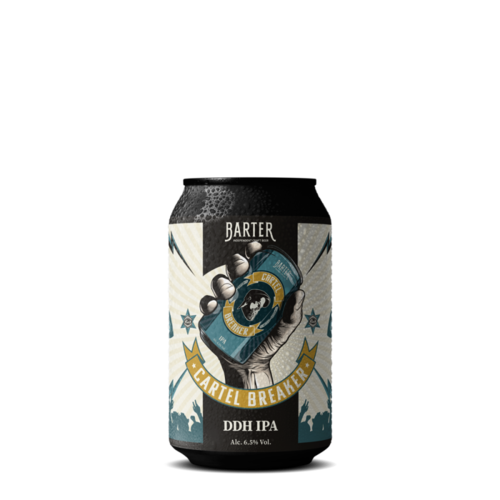 Barter Cartel Breaker Dosen 
Double Dry Hopped IPA *