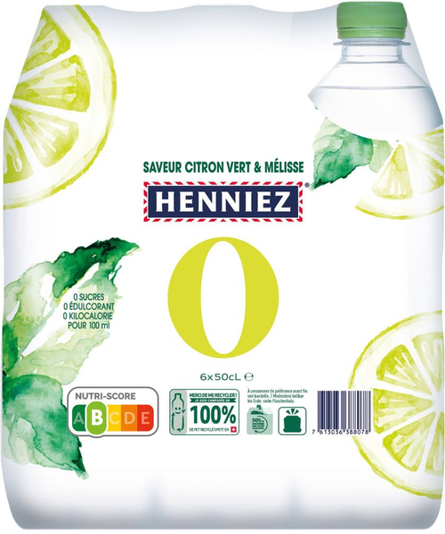 HENNIEZ 0Kcal Limetten-Melisse *