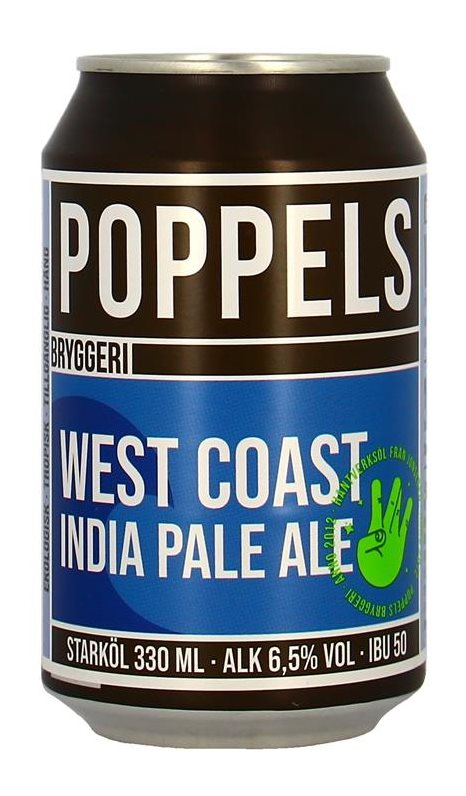 Poppels West Coast IPA BIO Dose *