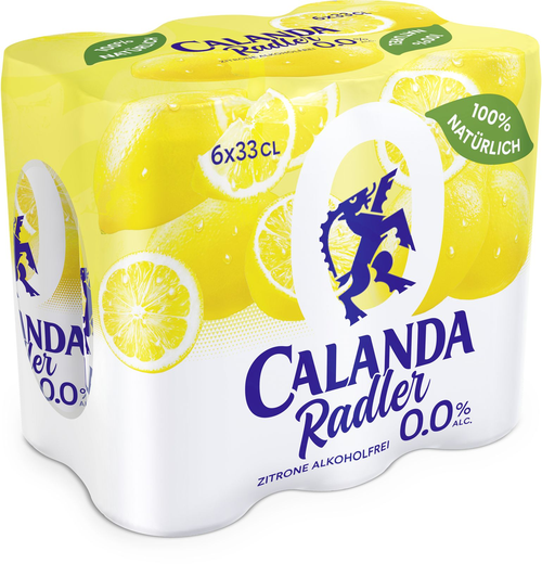 Calanda Radler Zitrone 0.0 Dosen 