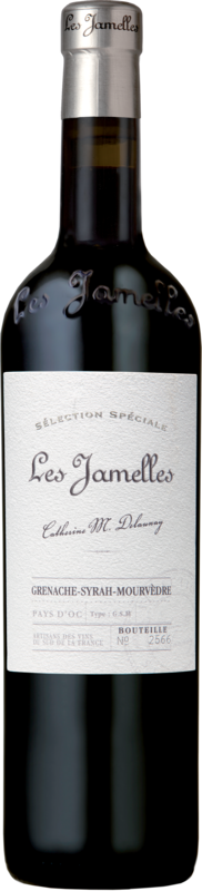 Grenache Syrah Mourvèdre Vin de Pays d'Oc 
Sélection Spéciale
Les Jamelles 