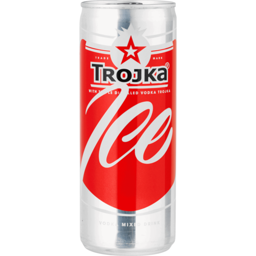 *Trojka ICE Vodka Mix Dosen *
(Festlieferung: Rücknahme nur ganze Kartons)