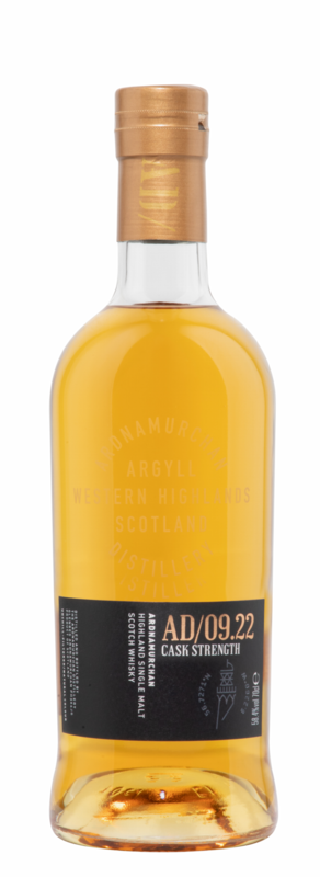 Ardnamurchan AD/09.22 Cask Strength 
Single Malt 