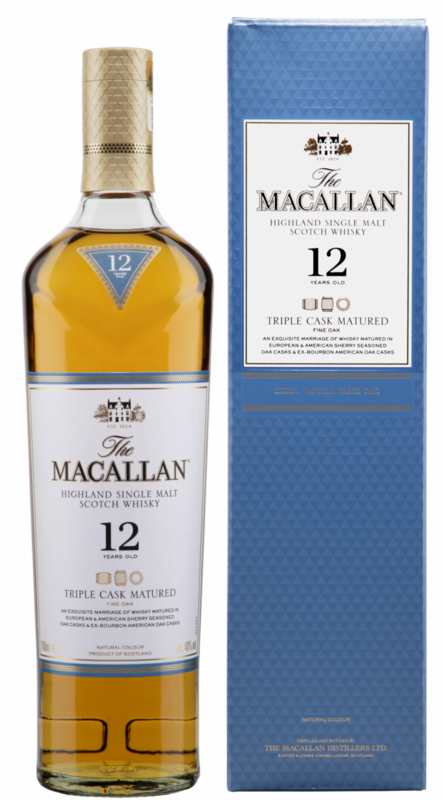 Macallan Triple Cask 12 J. Single Malt 