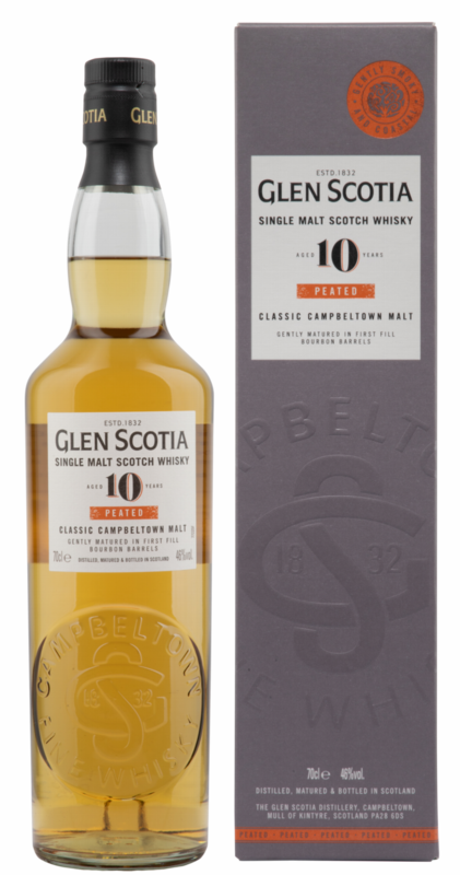 Glen Scotia Single Malt Peated 10 J.  