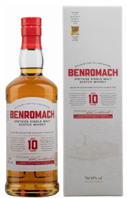 Benromach Single Malt 10 J. 