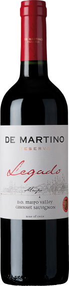 Cabernet Sauvignon Reserva, Legado DO Maipo
De Martino